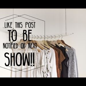 LIKE THIS POST TO BE NOTIFIED OF NEXT SHOW!